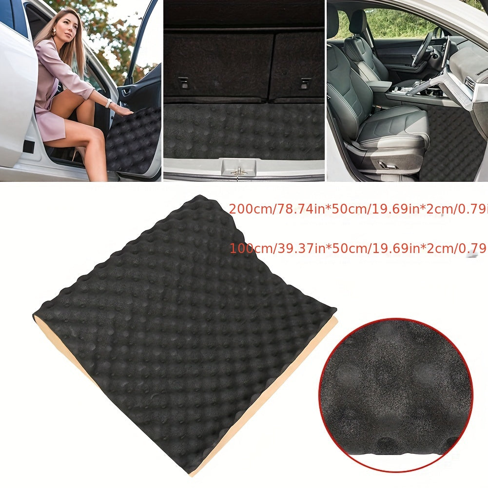 Car Sound Deadener Mat 200x100x50cm Noise Insulation Acoustic Dampening Foam