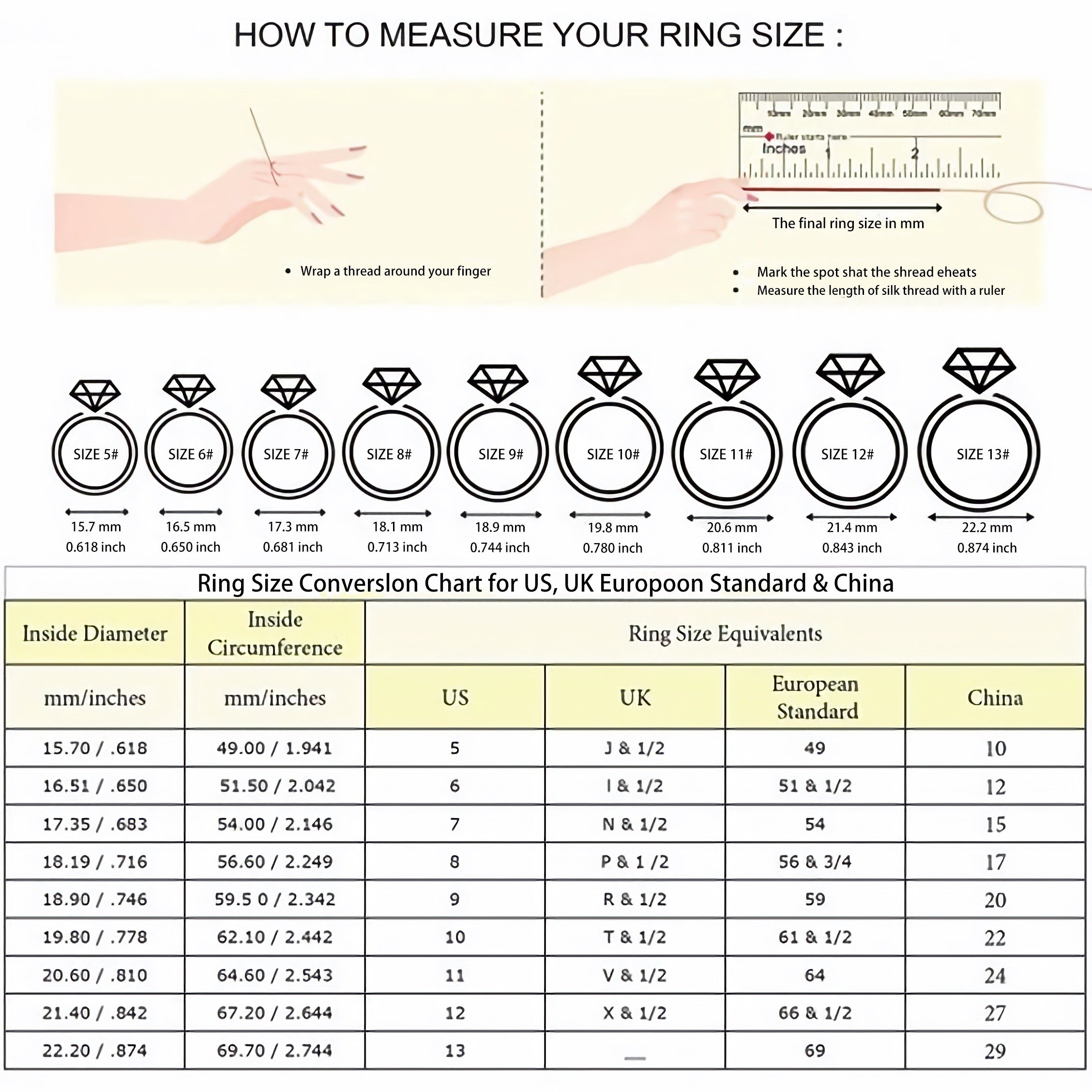 Anillo de compromiso de moissanita de plata de ley 1ct 2ct 3ct 5ct joyería de boda
