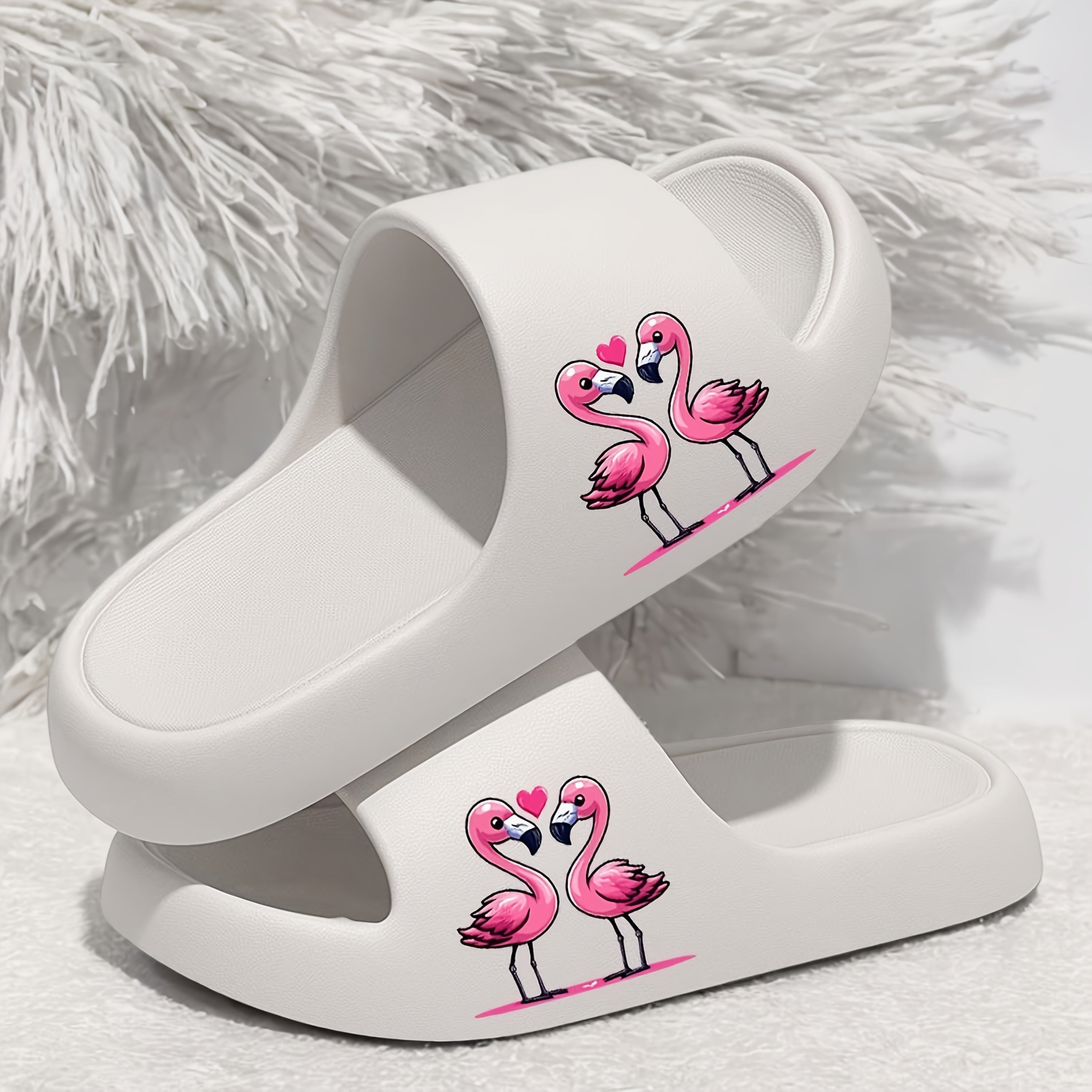 Унисекс тапочки из EVA с нескользящей подошвой для дома и улицы, черные и белые