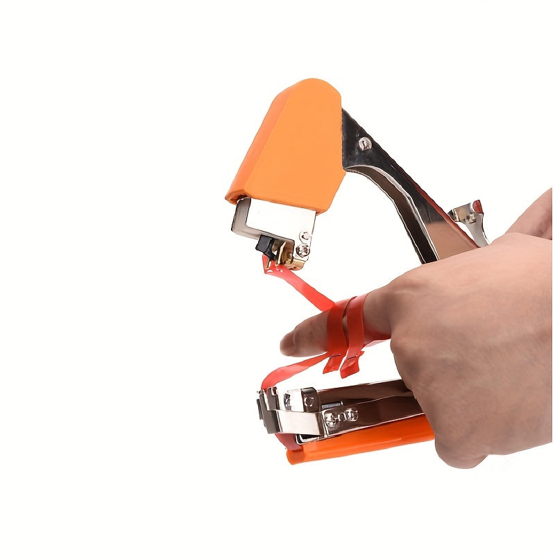 Máquina de atar plantas para uso en jardín y agrícola, soporte de metal y plástico, enredaderas, tomates, pepinos, berenjenas, pimientos