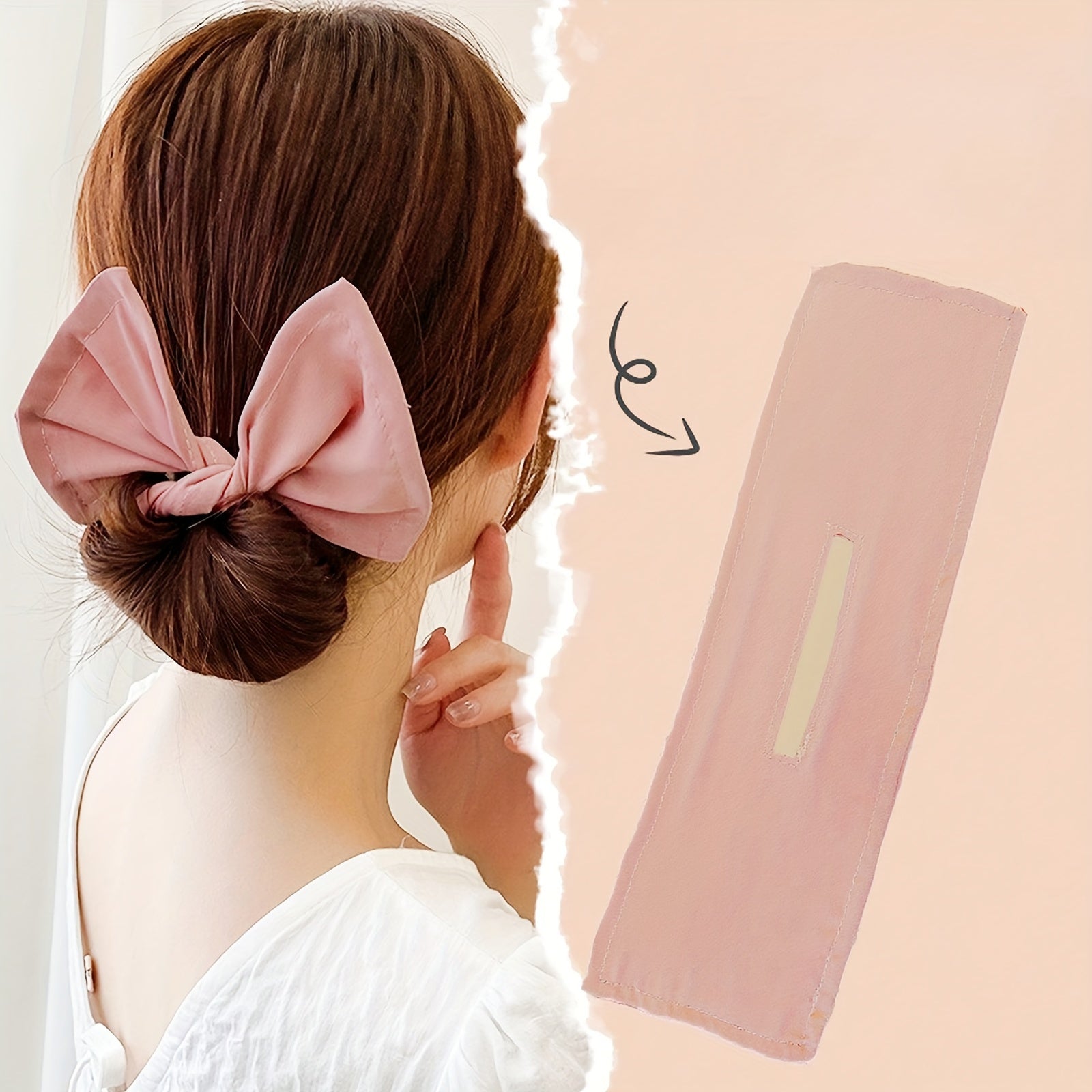 Девушка Скручивающая Заколка для волос, ленивый человек, бант, ролик для волос, вращающееся устройство