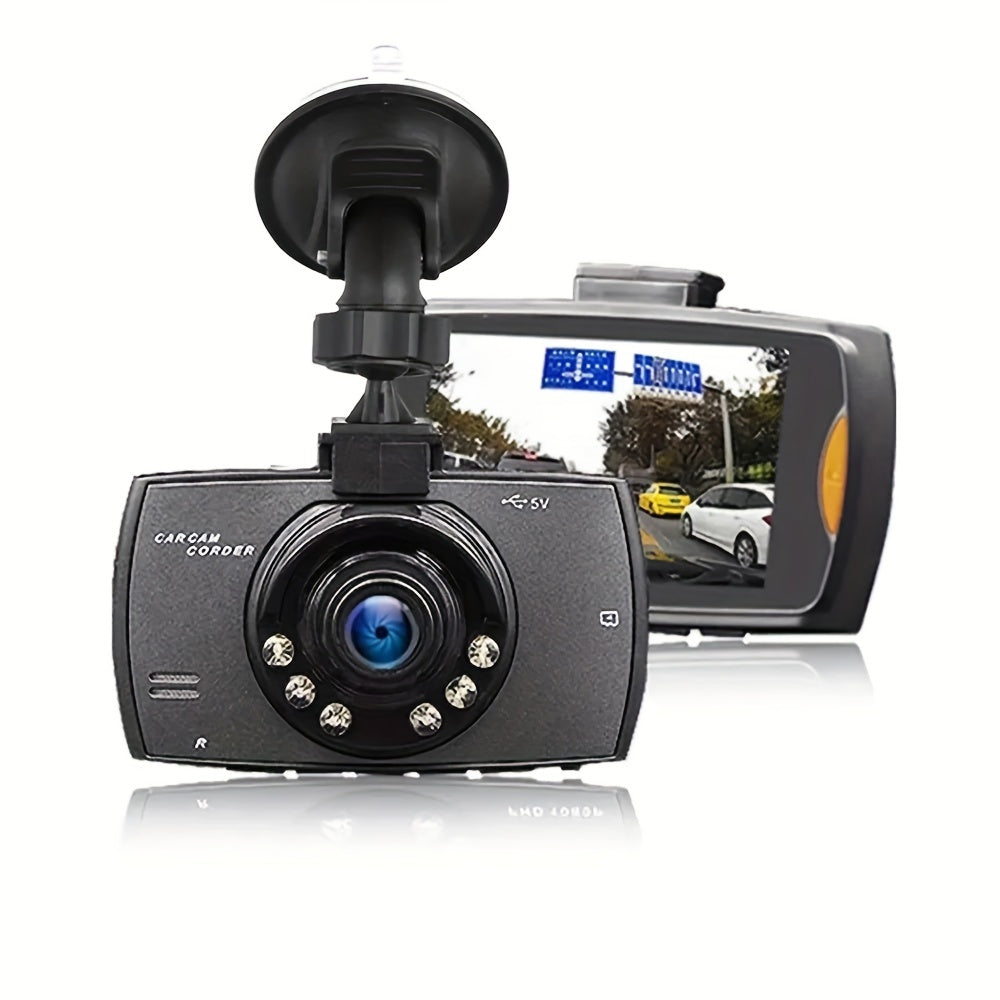 HD Dash Cam with Infrared Night Vision 1080P Loop Recording Wide-Angle Lens 6.1cm IPS Screen