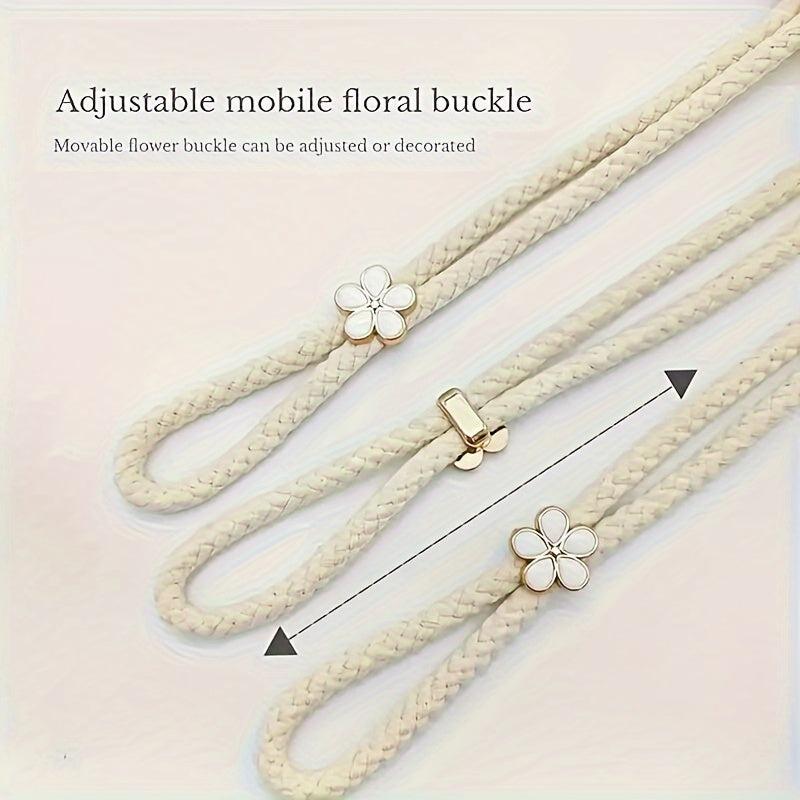 Set of 2 Adjustable Curtain Tiebacks for Drapes and Shower Curtains Boho Home Decor