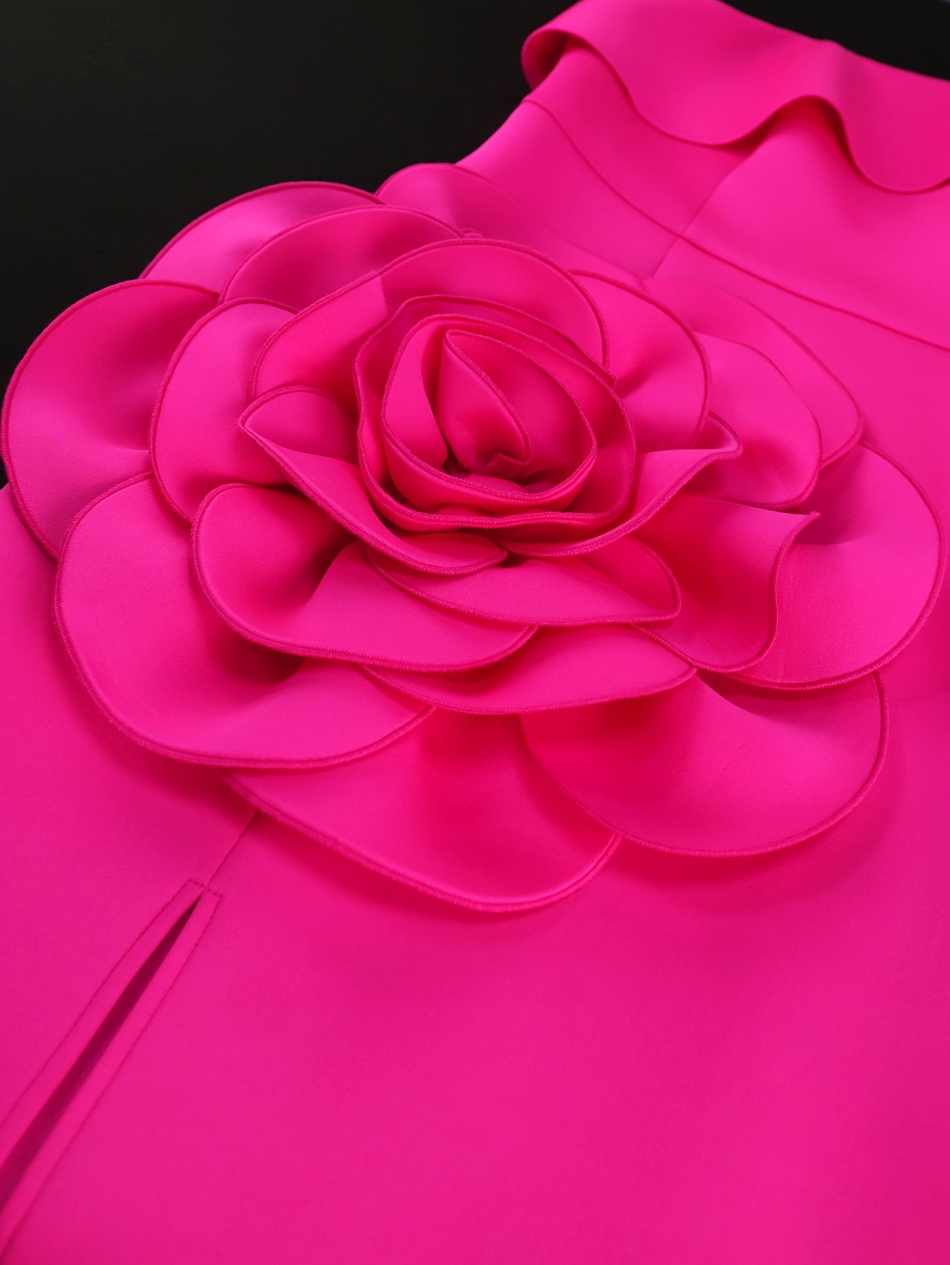 Women's Evening Dress Off Shoulder Large Flower Patchwork Party Formal