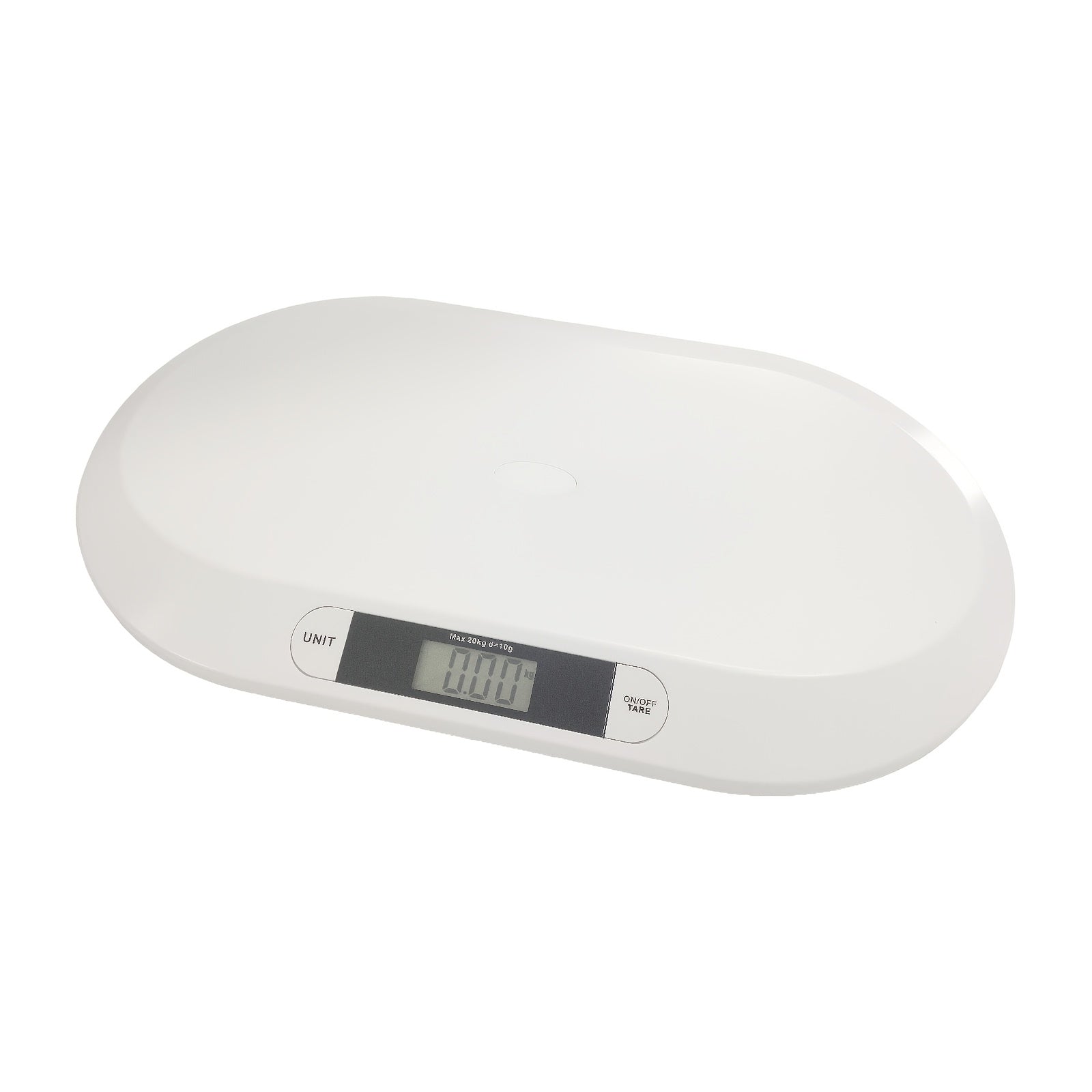 20кг Цифровые весы для здоровья с ЖК-дисплеем для новорожденных и взрослых, питаются от батареи