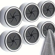 Set of 4 Bathroom Hooks for Towels, Wall-Mounted, Rust-Resistant, Easy Install