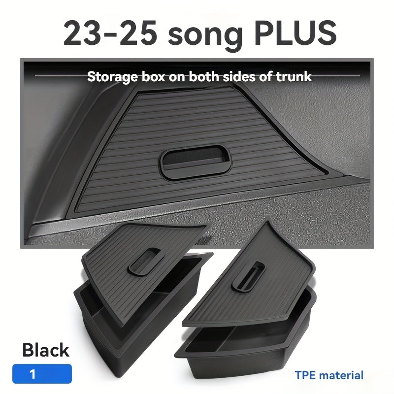 SUV uchun avtomobil bagaj qutisi va qopqog'li saqlash to'plami, tailgate tashkilotchisi va qutilar bilan