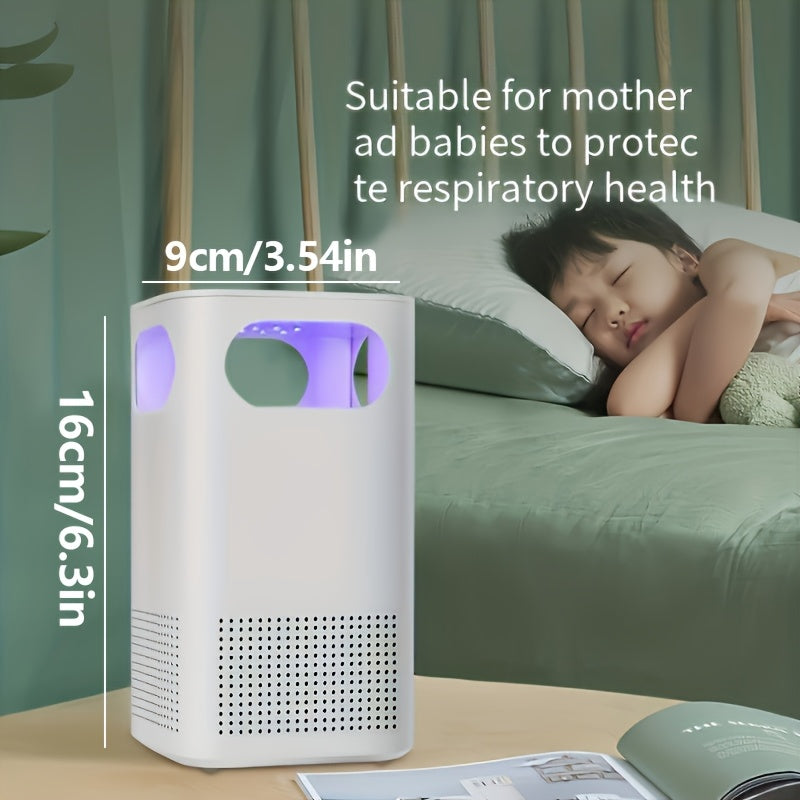 Compact USB Air Purifier for Home and Office with Anion Technology