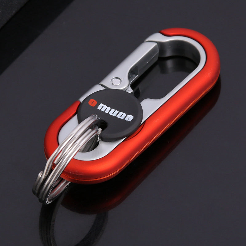Men Metal Alloy Car Key Chain Durable Key Ring for Men Waist Hanging