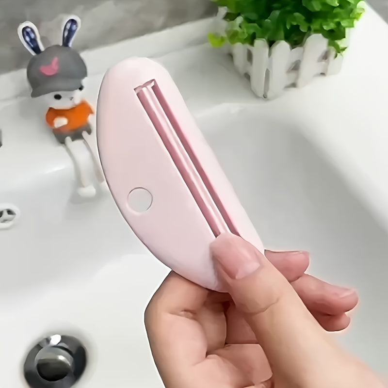 4-Donali ko'p rangli plastmassa tish pastasi siqib chiqaruvchilar hammom uchun