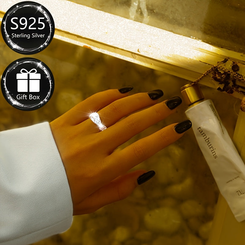 Серебряное открытое кольцо с текстурой фольги, регулируемое, винтажный стиль украшений