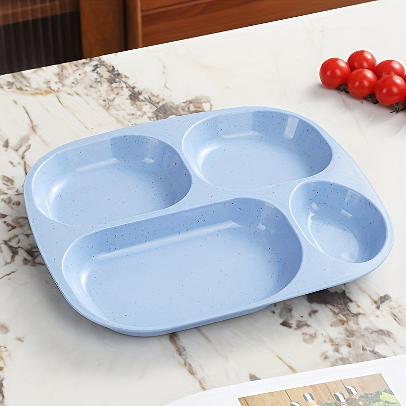 Plastic Dinner Plates Set Microwave Safe Dishwasher Safe BPA Free for Picnics 1 4 or 5