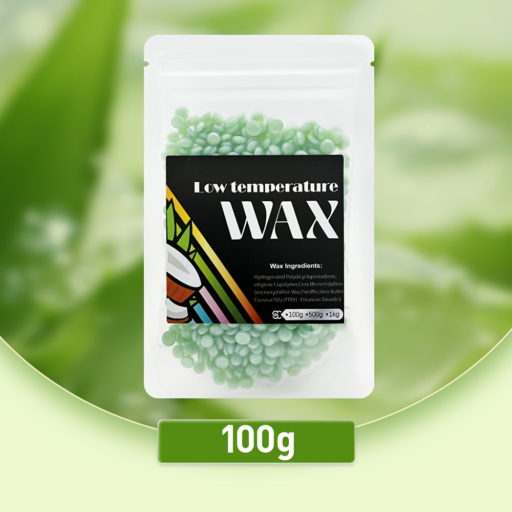 Perlas de cera dura para depilación femenina, perladas, piel sensible