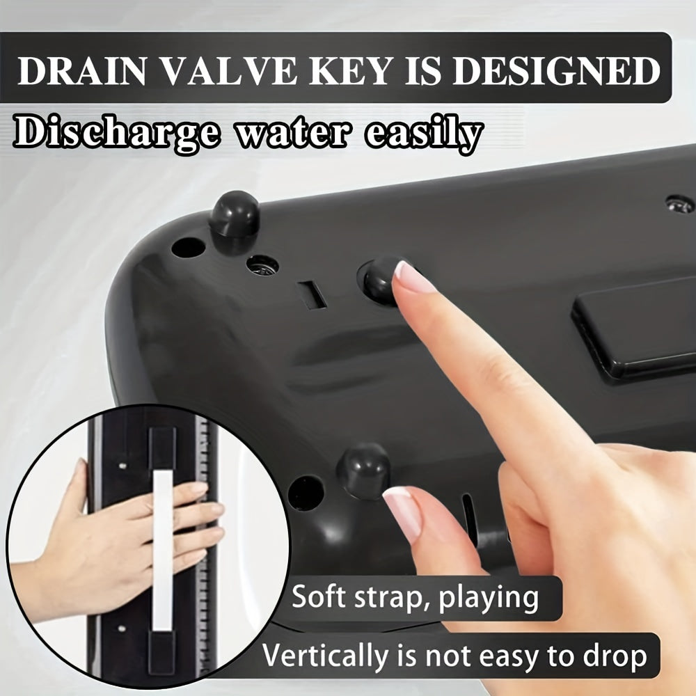 32-talaffuzli Soprano Melodica Air Piano Klaviatura Pianica, yumshoq uzun quvurlik, qisqa og'iz va tashish sumkasi bilan, qora, ko'k, pushti