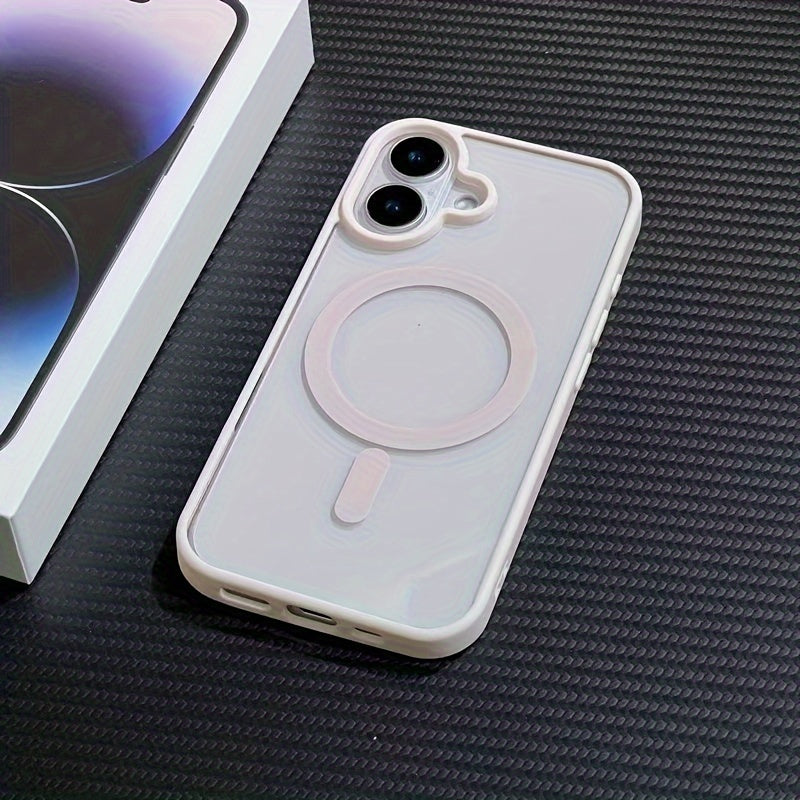 Funda de acrílico para teléfono para iPhone 16 Pro Max 16 Plus 15 Pro 14 Pro 13 Pro Max, cobertura completa, protección anticaídas