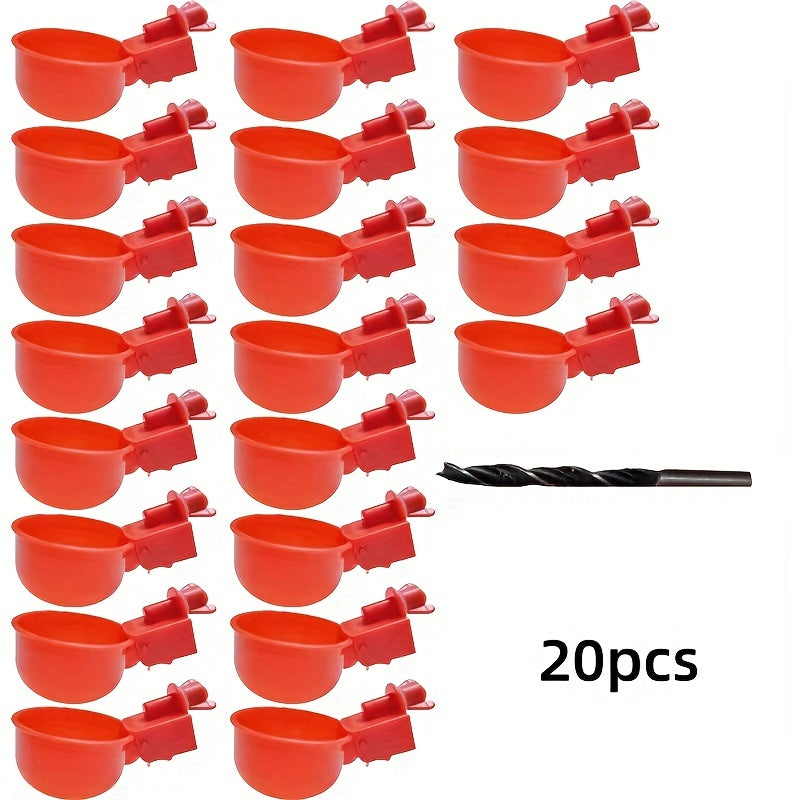 Plastic Automatic Poultry Water Fountain for Chickens and Poultry