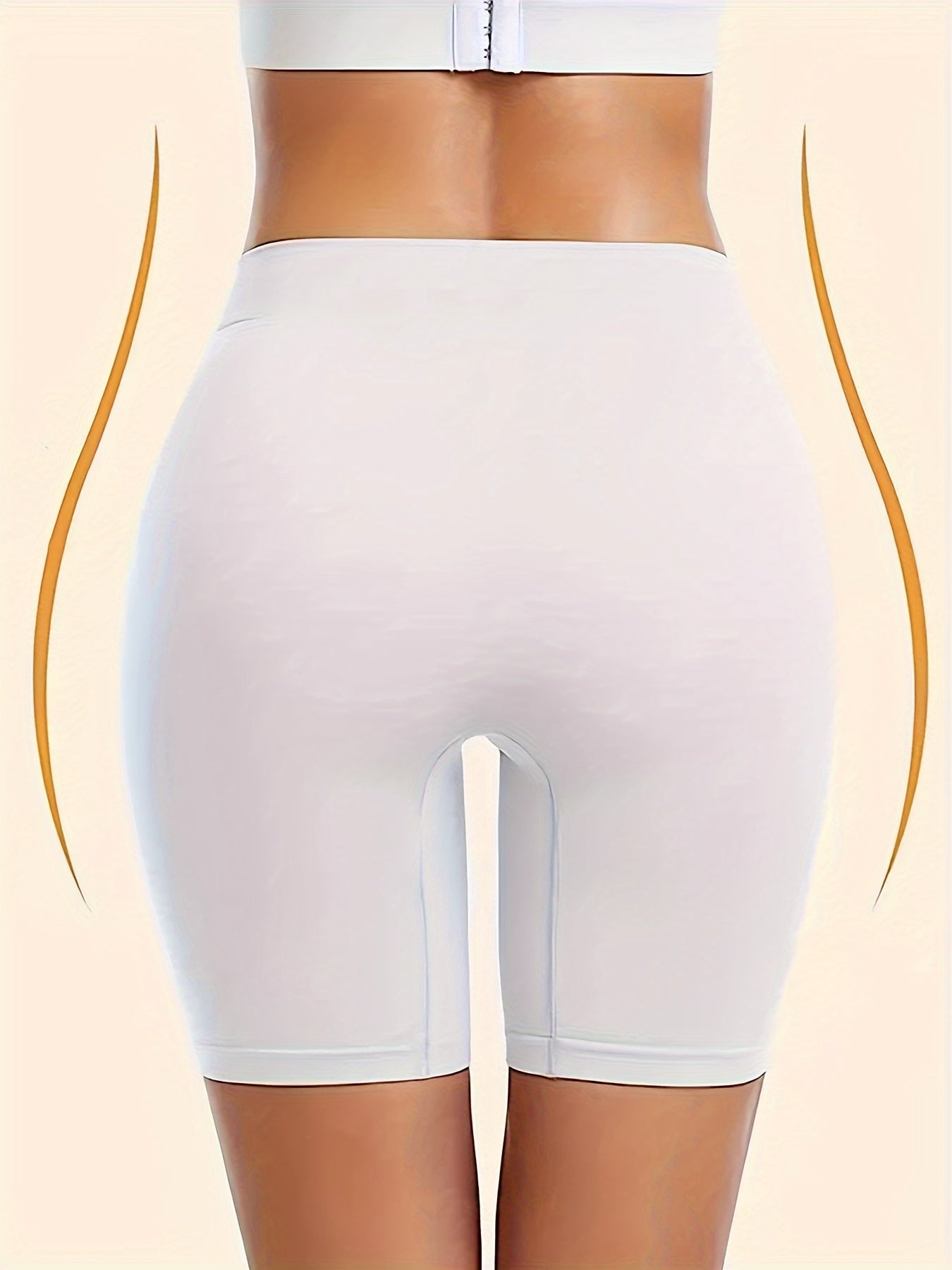 Women’s High Waist Shaping Shorts Breathable Tummy Control Butt Lift Seamless Solid