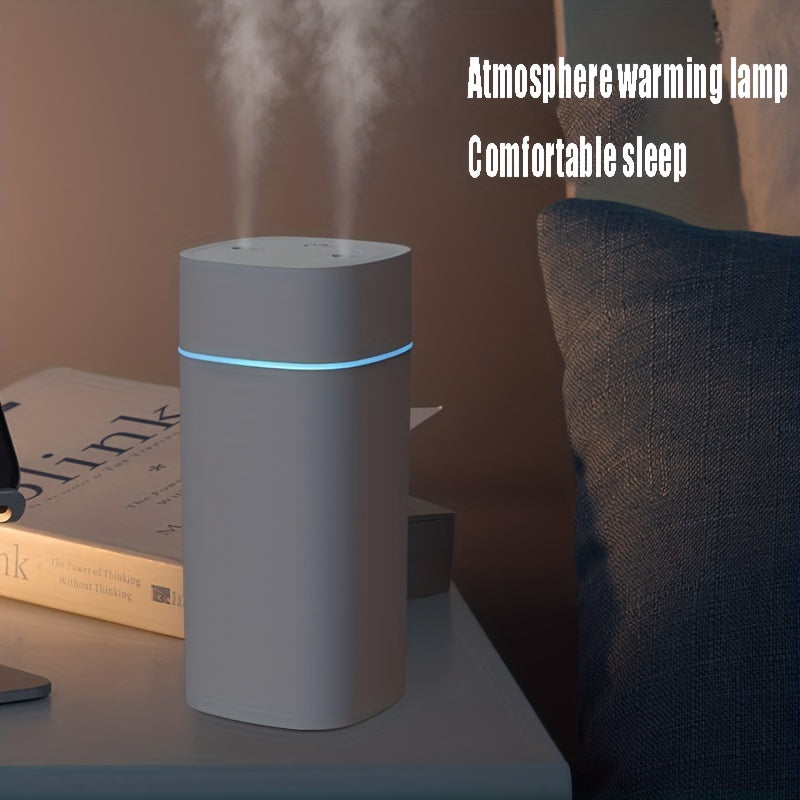 600ML USB namlagich uy ofisi yotoq xonasi uchun shovqinsiz aromaterapiya muhim yog'li diffuzor