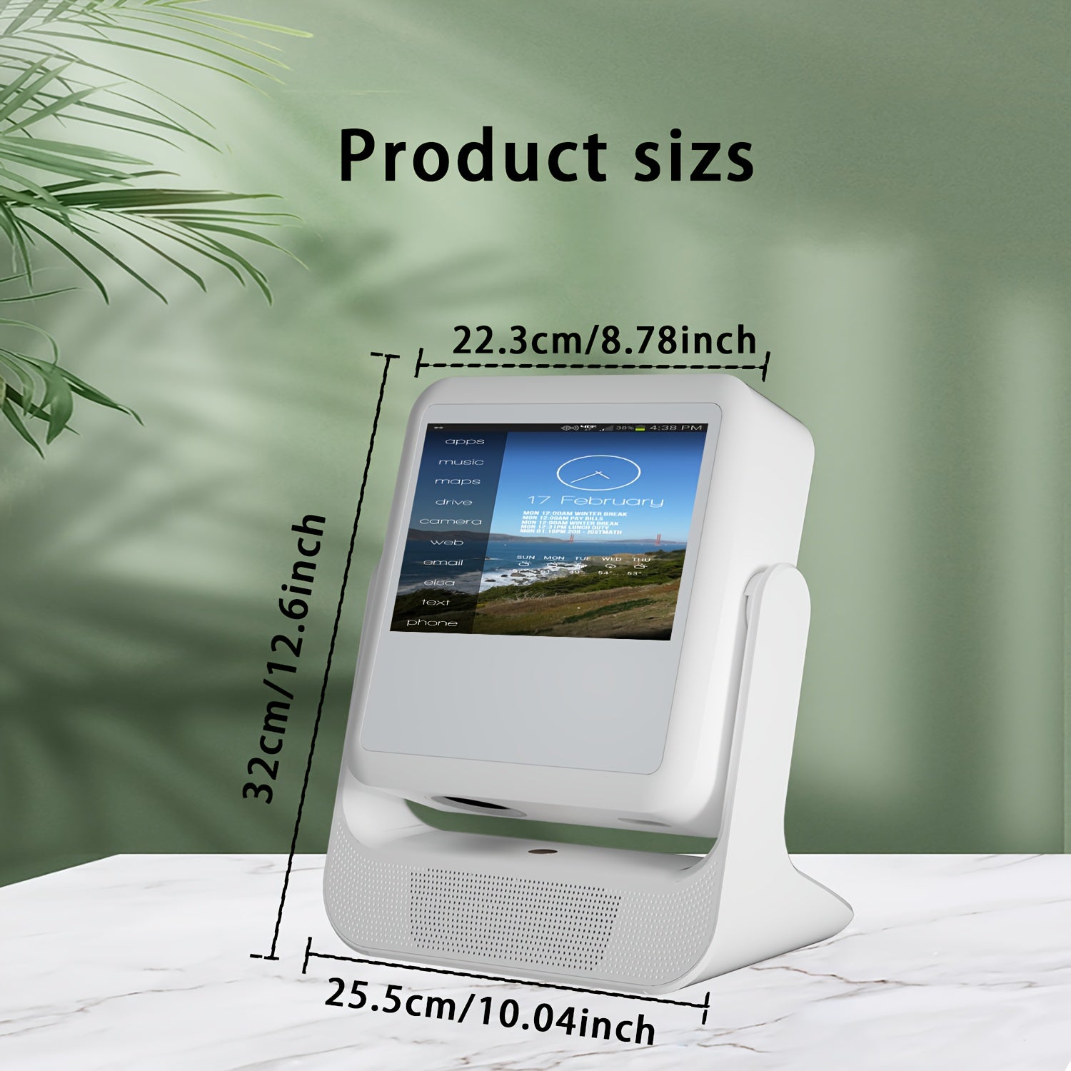 Портативный 4K HD умный проектор с WiFi6 и автоматической коррекцией трапеции