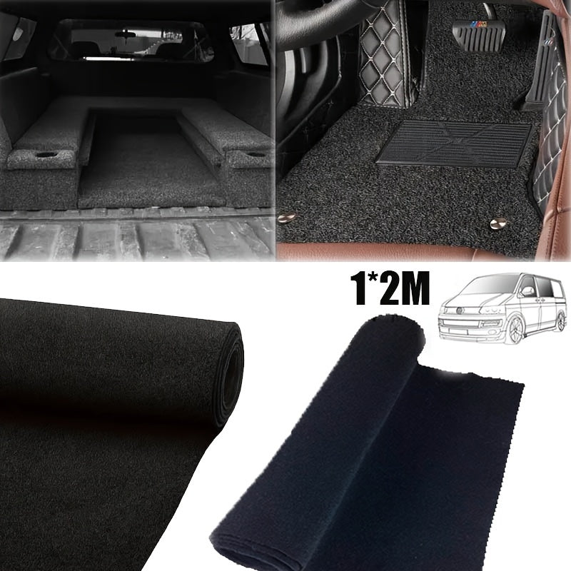 High-Density Flame Retardant Felt Carpet Liner for Cars and RVs 1x2m