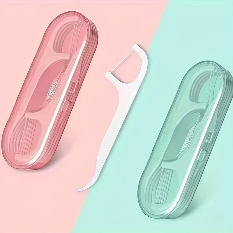 Disposable Dental Floss Rods Sterile Polymer Superfine Floss for Teeth Cleaning