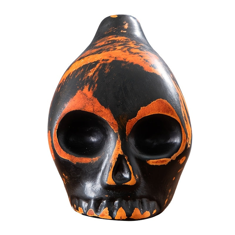 Handcrafted Ceramic Skull Instrument for Collectors and History Enthusiasts