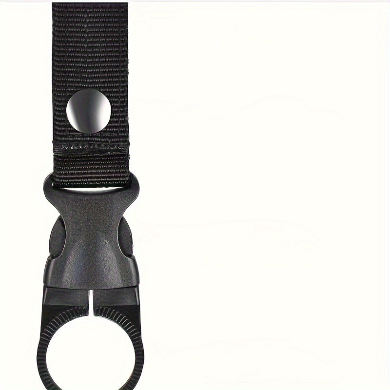Nylon Water Bottle Holder with Carabiner Clip for Hiking Camping Outdoor Activities