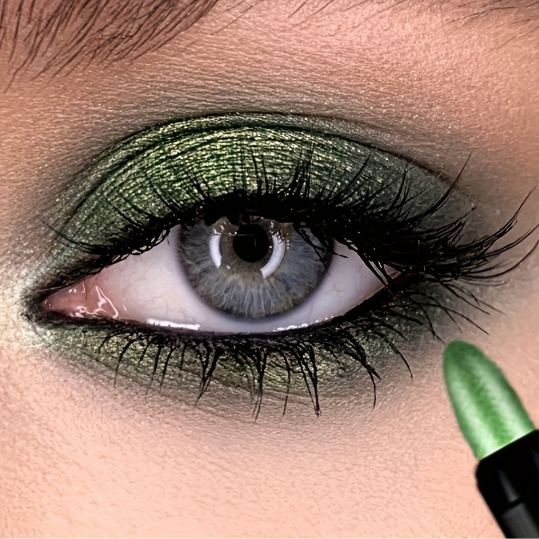 Juego de 6 barras de sombra de ojos para mujer, a prueba de agua, mate, brillo y colores vibrantes