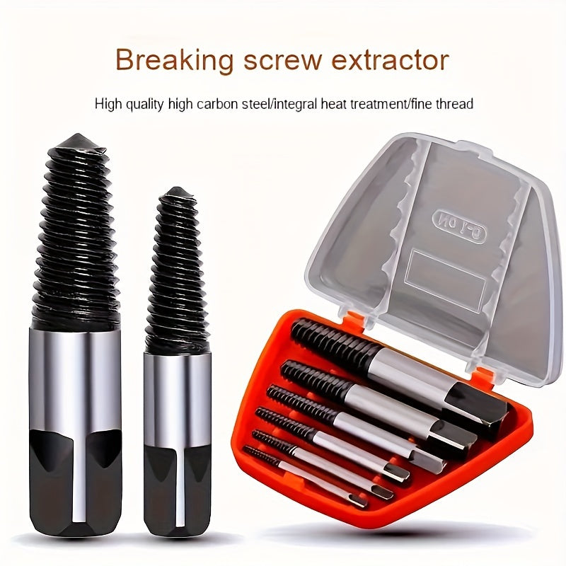 Screw Extractor Set for Household Bolt and Nut Remover