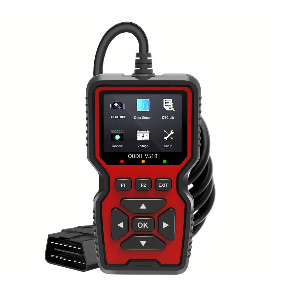 OBD2 Scanner Diagnostic Tool for Check Engine Light Live Data Emissions Test Compatible with Most Vehicles