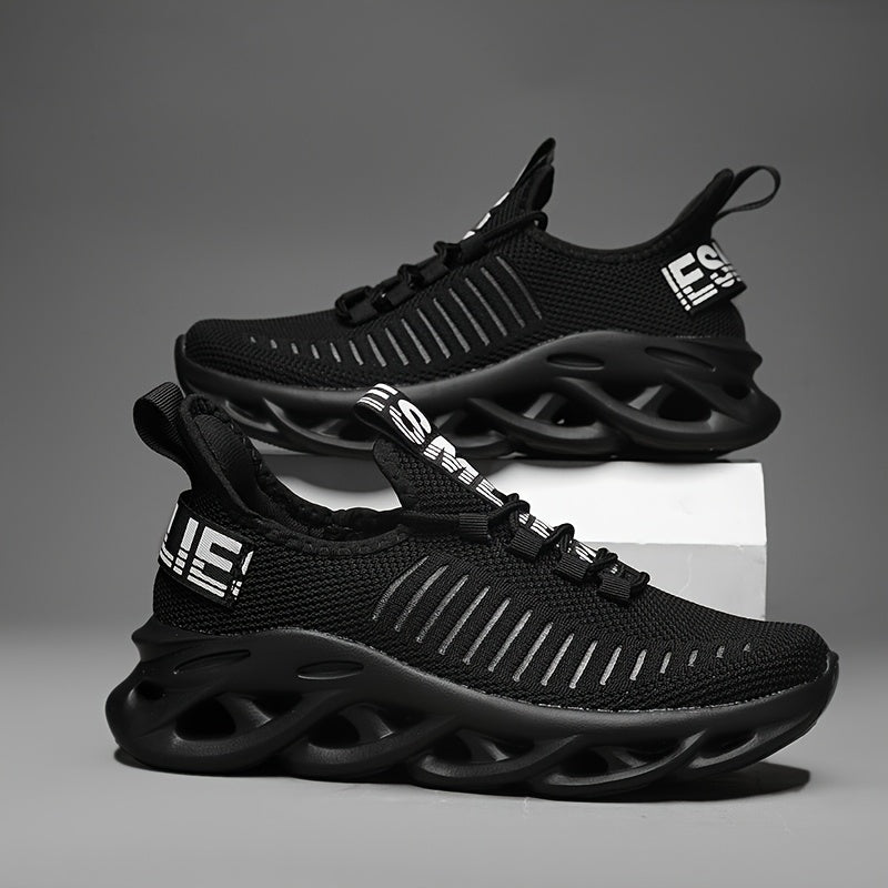 Zapatillas de malla para niños con soporte de arco, suela ligera de EVA, rosa con rayas blancas, para niños y niñas