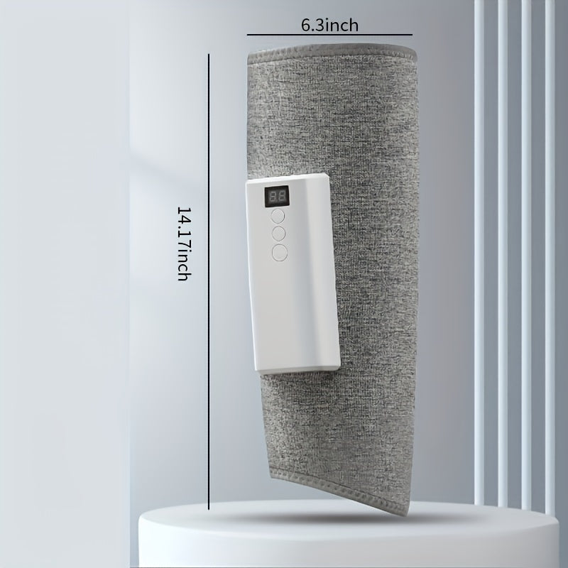 Masajeador recargable por USB para piernas y hombros con calor y presión de aire