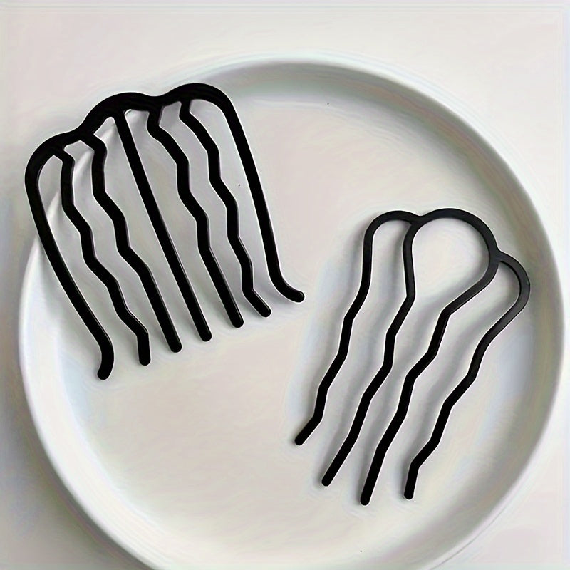 Women's Hair Clips Set with Hairpin and Braided Hair Accessory