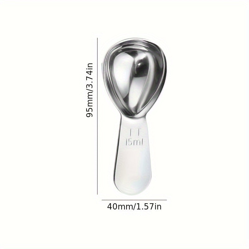Stainless Steel Coffee Powder Spoon for Measuring Coffee Beans and Baking