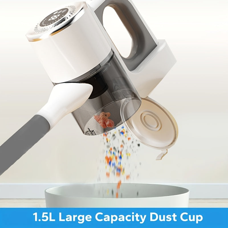 Wireless Handheld Vacuum Cleaner 5KPa Suction 60dB Rechargeable for Pet Hair Carpet Bedding