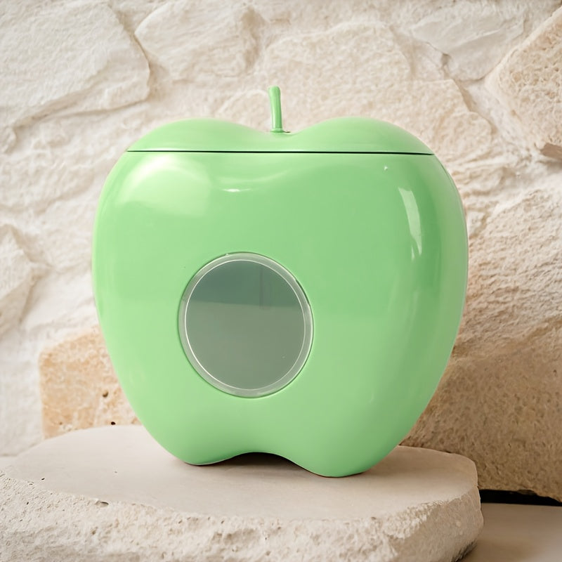 Kitchen Cling Film Dispenser with Cutter and Apple Shape for Foil and Wax Paper