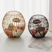 Organizador de cápsulas de café de hierro para cocina, negro, almacenamiento y exhibición