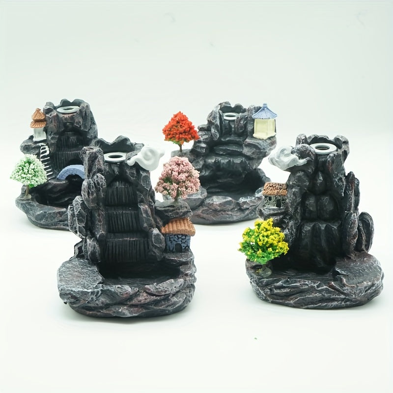 Резиновый фонтан для благовоний для домашней ароматерапии, идеален для подарков на праздники.