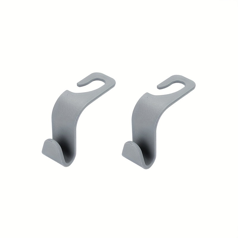 2/4 Pcs Car Seat Rear Hooks Universal Headrest Organizer Maximize Storage