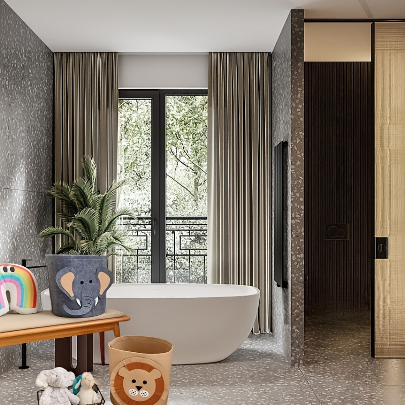 Cesta de almacenamiento plegable para juguetes, lavandería y organizador de ropa, grande, duradera, de tela