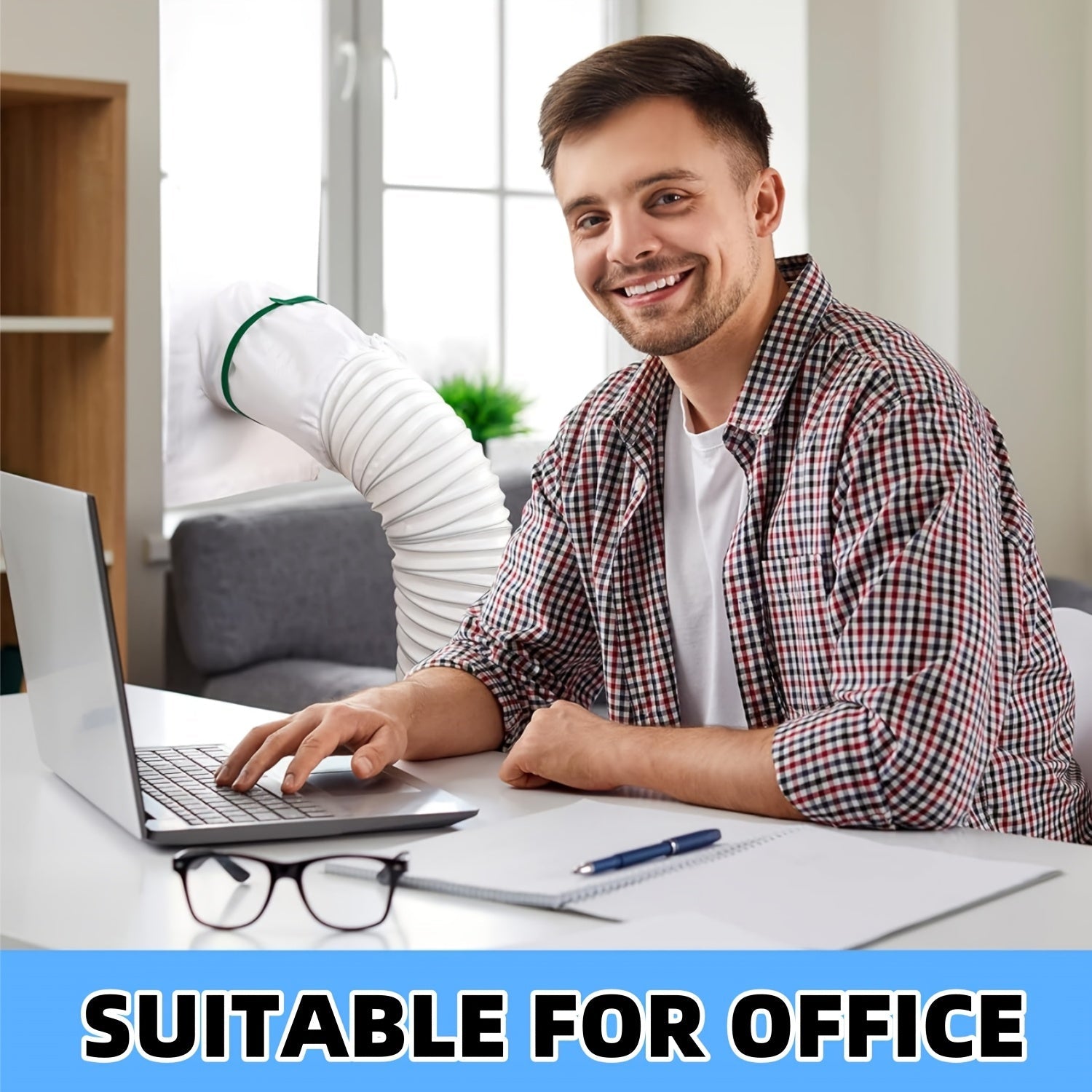 Adjustable Waterproof Window Seal Vent Kit for Air Conditioners and Dryers