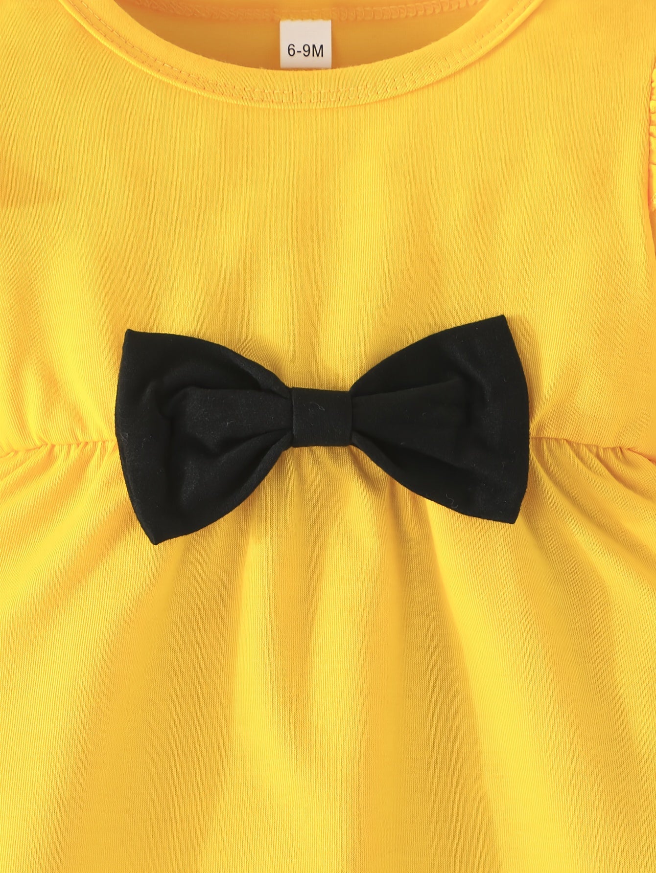 Kichkina qizlar uchun uzun qoʻlli multfilm qushchasi kiyim toʻplami, polyester spandex, kundalik va tashqarida foydalanish uchun