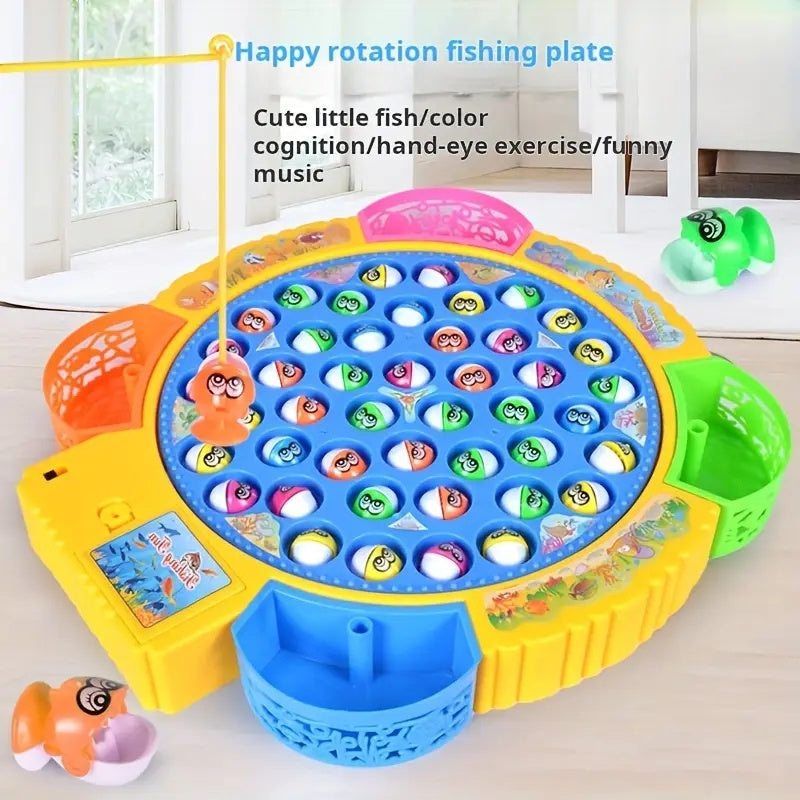 Educational Electric Fishing Toys for Kids 15/24/45 Pieces Suitable for Boys and Girls