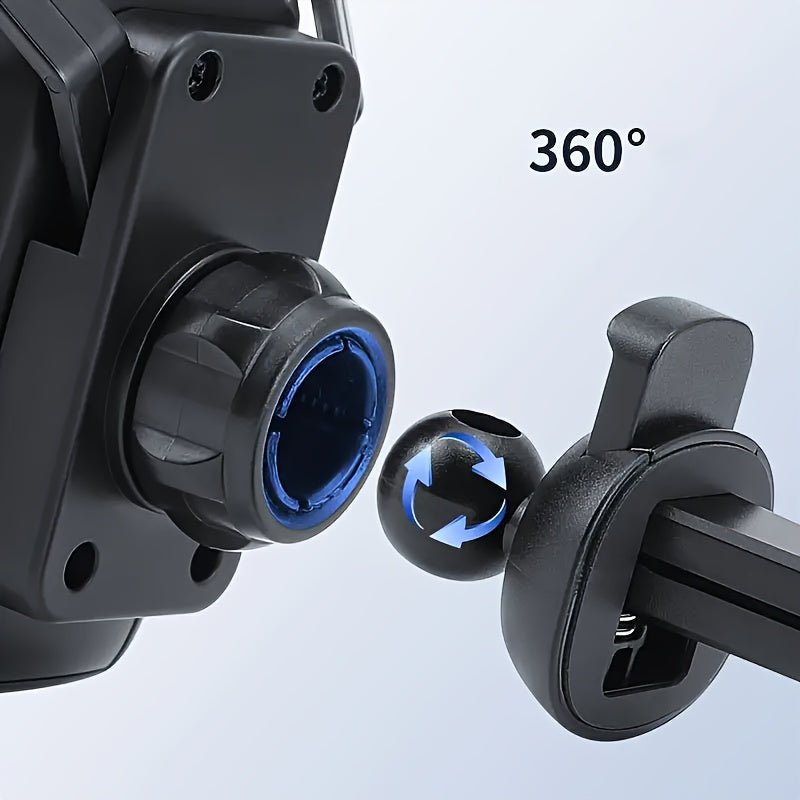 Universal Racing Seat Car Phone Mount ABS Vent Clip GPS Holder