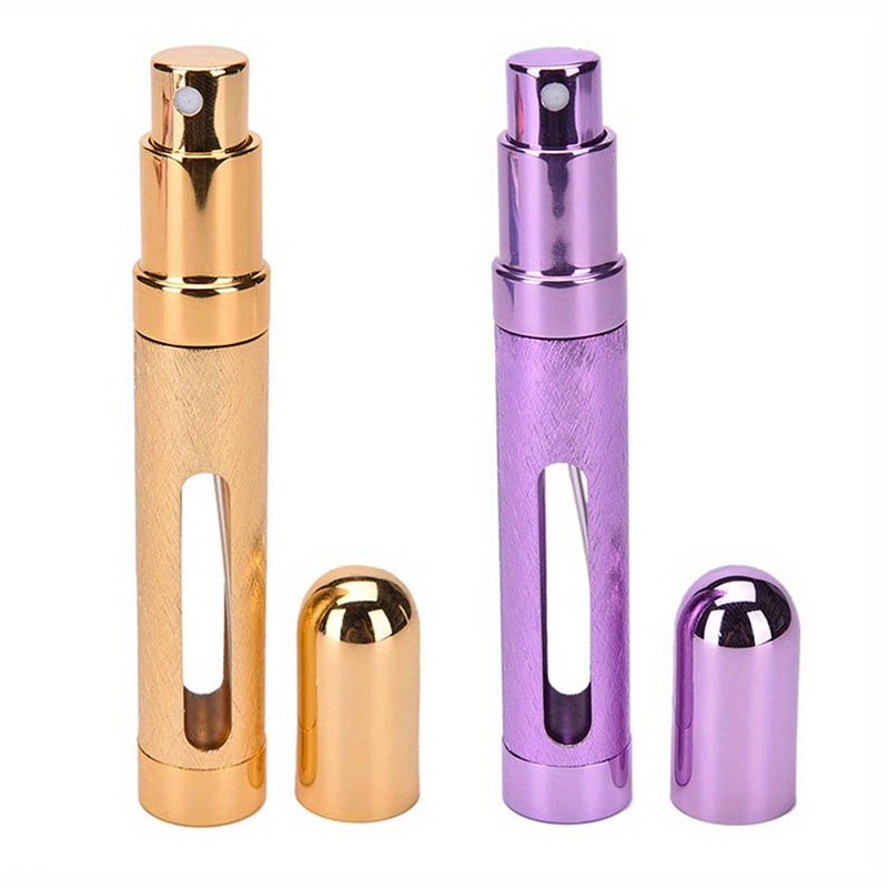 Set of Two 12ml Perfume Spray Bottles for Easy Application
