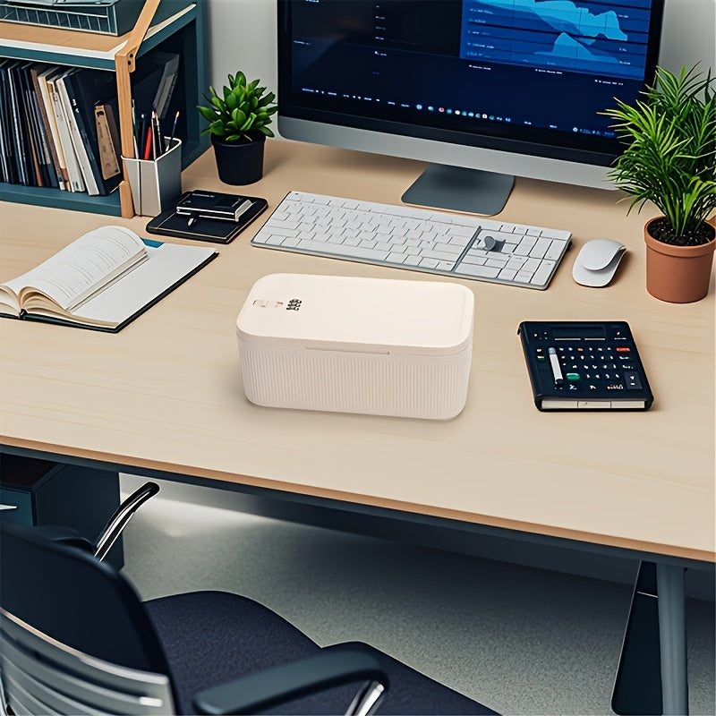 Qizil/bez/ko'k rangda, mustahkam PP materialidan tayyorlangan, telefon, dori-darmon va oziq-ovqatni xavfsiz tashkil etish uchun ideal bo'lgan ixcham qulflanadigan saqlash qutisi. Uyda, ofisda va sayohatda mukammal. O'lchovlar: 23.88x13.97x9.65 sm.