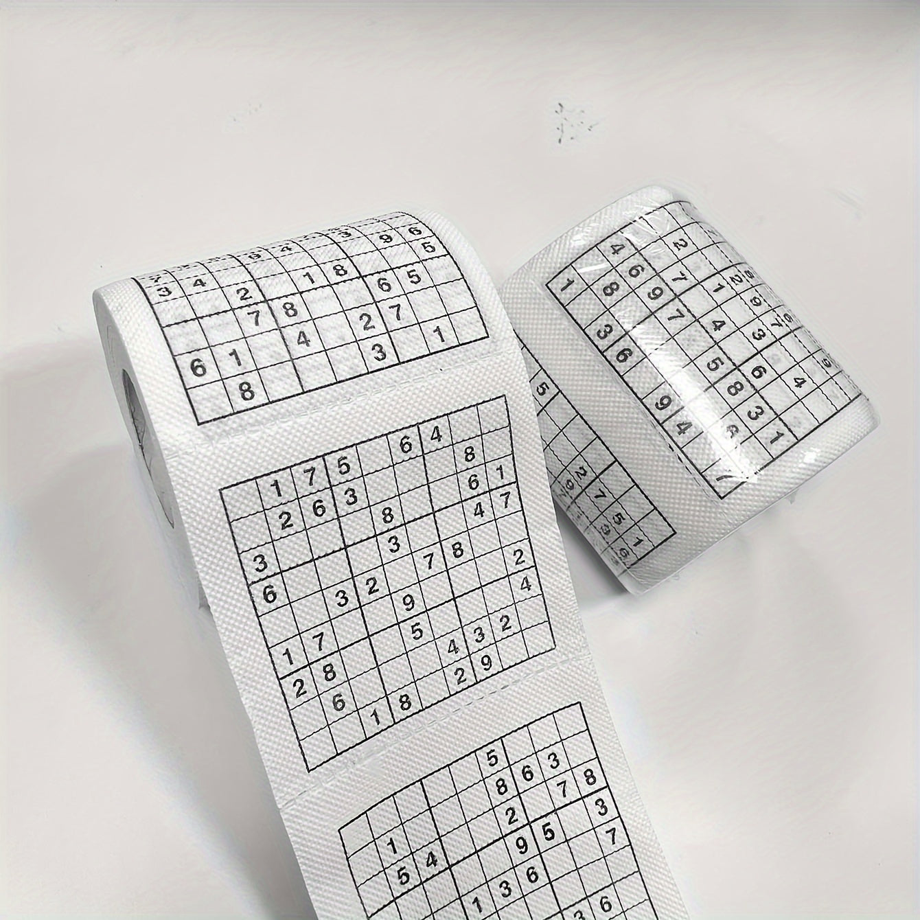 Креативный рулон бумаги для печати судоку для математических игр и украшения вечеринок
