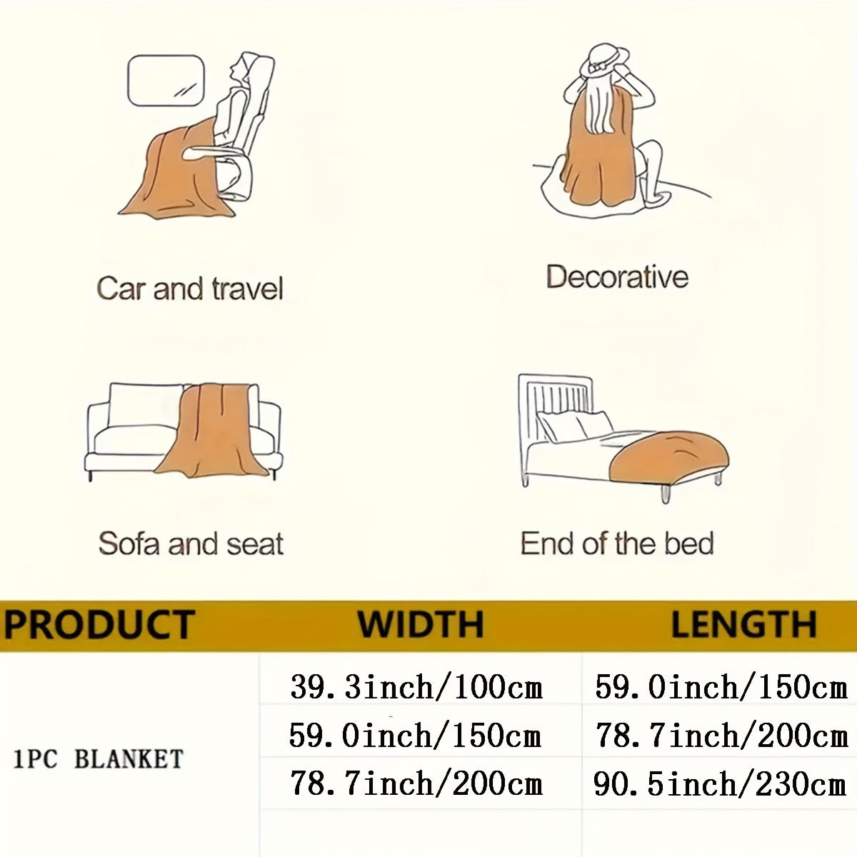 Двустороннее плюшевое одеяло для дома и офиса, всесезонное, тканое из полиэстера, на диван
