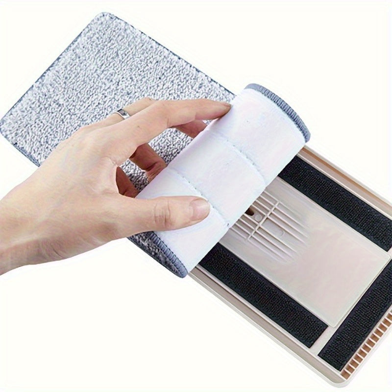 Упаковка из 10 микрофибровых насадок для швабры с превосходной впитываемостью - прочные, легко стираются для влажной и сухой уборки твердых полов.