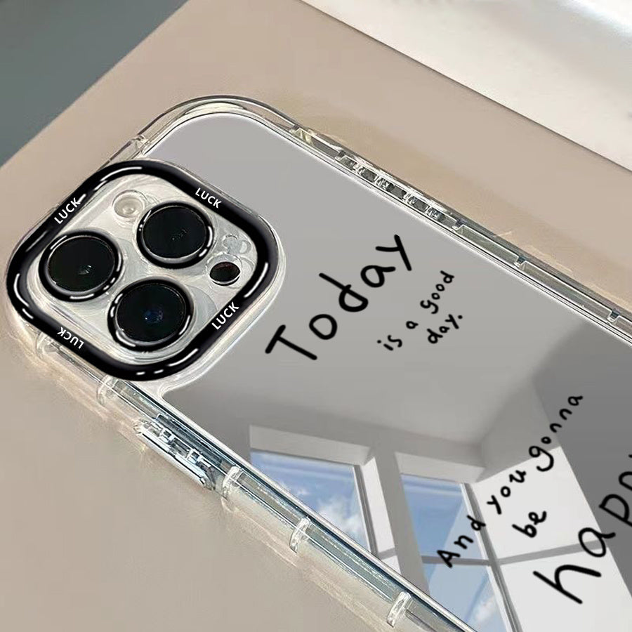 Mirror Finish TPU Phone Case Compatible with iPhone 7 8 11 12 13 14 15 16 X XR XS SE2 15 Pro Max